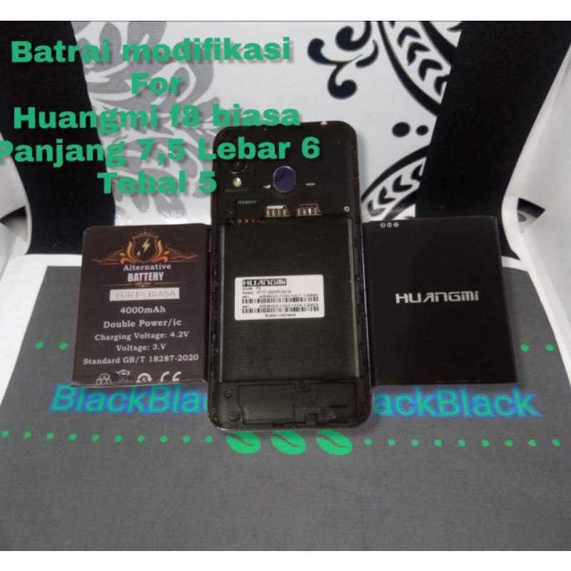 Batrai Modif For Huangmi F8 Biasa Batre F8 Note P 7,5 L 6 Baterai