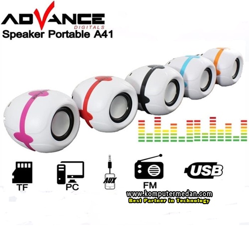 Mini Speaker Advance A 41 / Speaker Kecil / Speaker PC dan Laptop