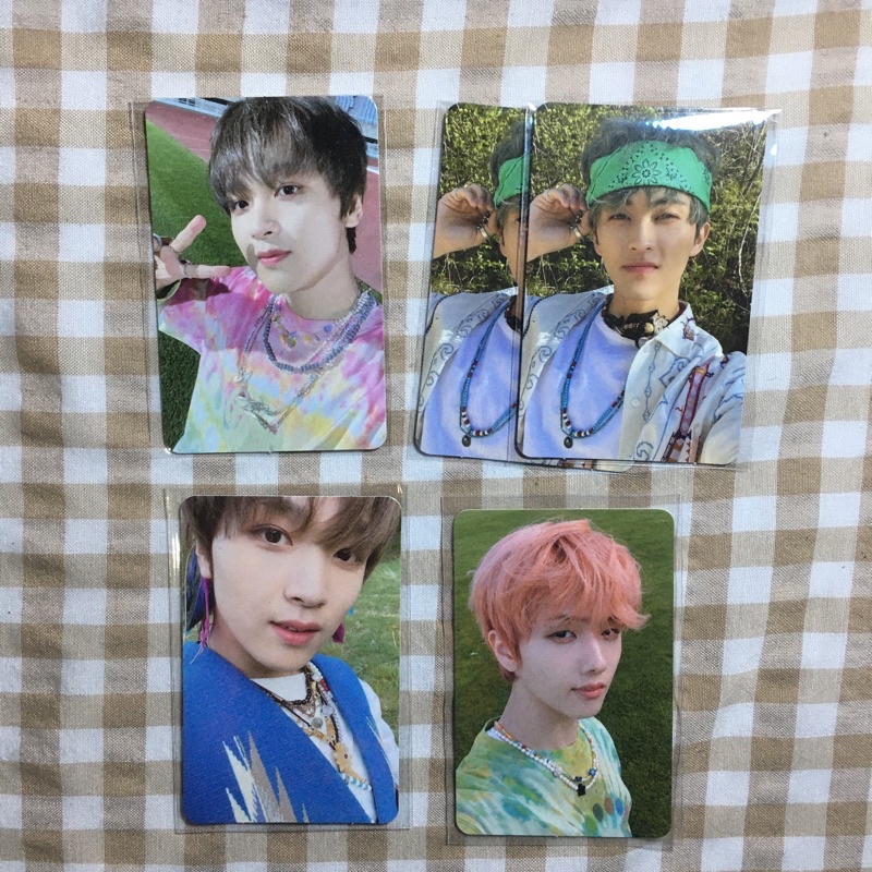 Photocard Mark Haechan Jisung Hello Future
