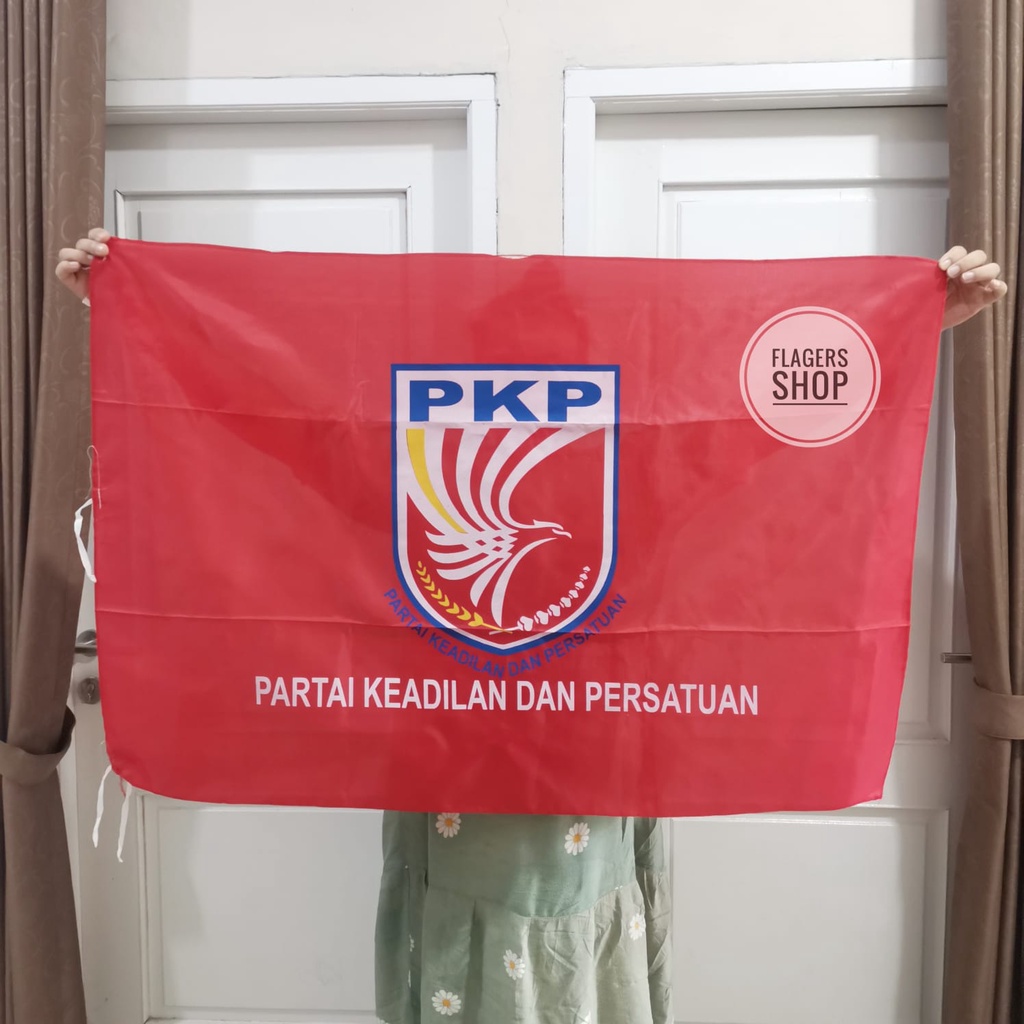 

[10 PCS] Bendera Partai Keadilan dan Persatuan / PKP 80x120 cm