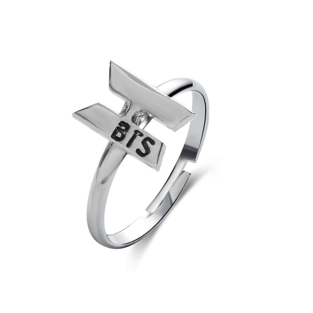 Nanas BTS Cincin Kpop Wanita Perempuan Adjustable Finger Ring