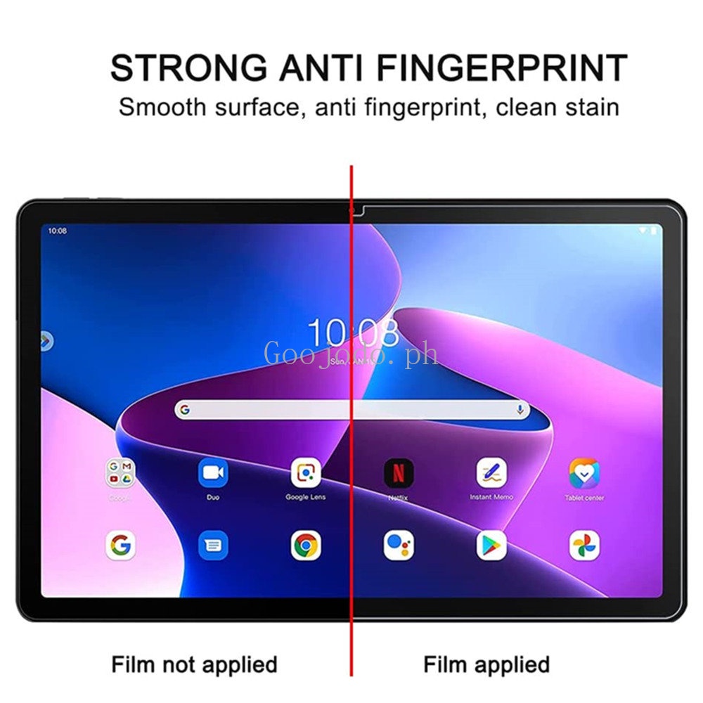 3 Pak Pelindung Layar Tempered Glass Anti Gores / Sidik Jari Untuk Lenovo Tab M10 Plus 3rd Gen 10.6 &quot;(2022)