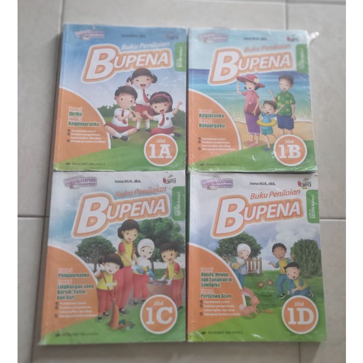 

Buku bekas bupena kelas 1 SD (1A,1B,1C,1D)