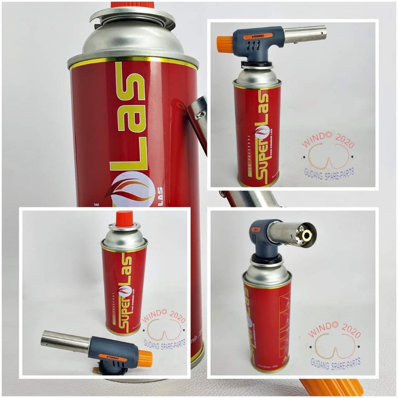 PAKET GAS TORCH PORTABEL GAS TORCH BLENDER LAS 1 SET