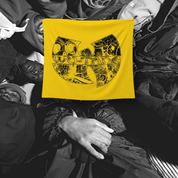 Bendera Rap Group Wutang Clan Wu-tang tupac shakur Poster Kain