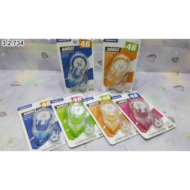 

Correction tape tip ex stipo kertas karakter daimarse 486