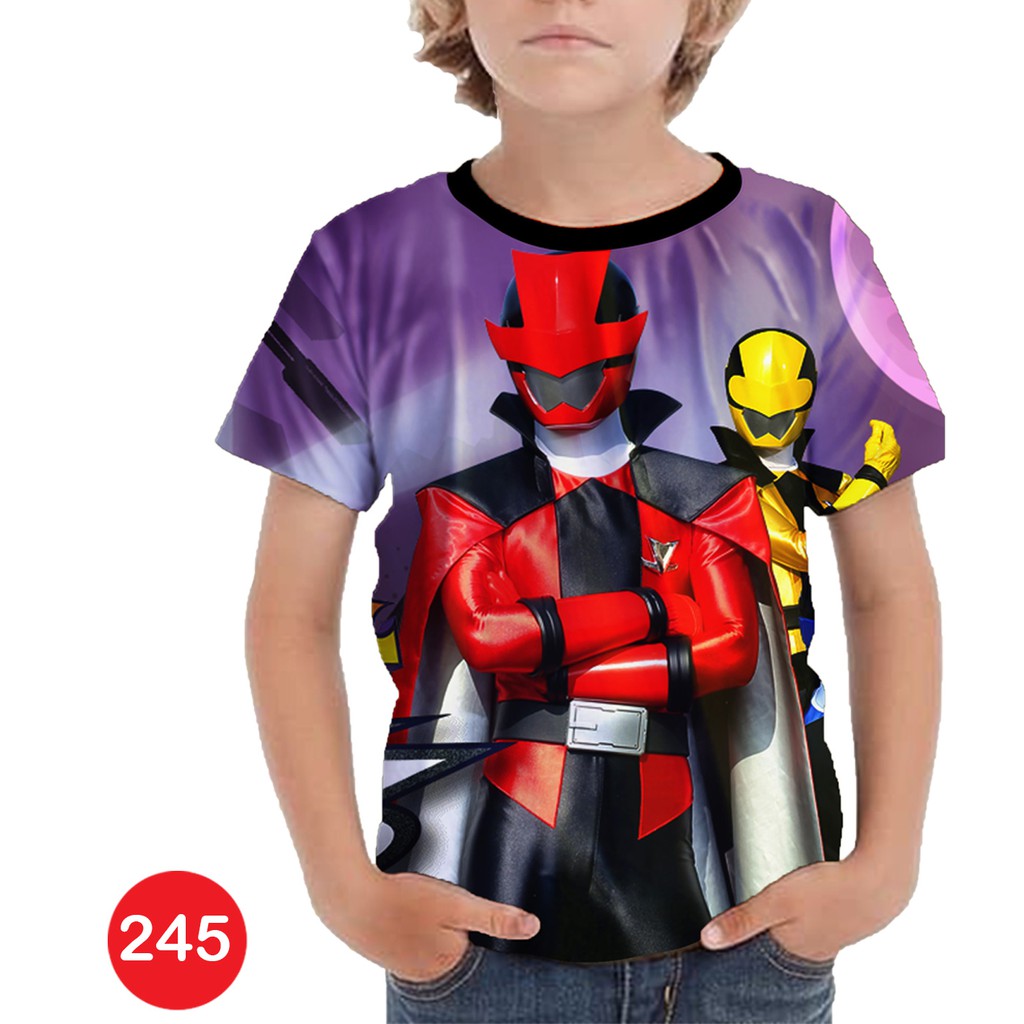 Baju Lupin Rangers Baju Anak Printing #246