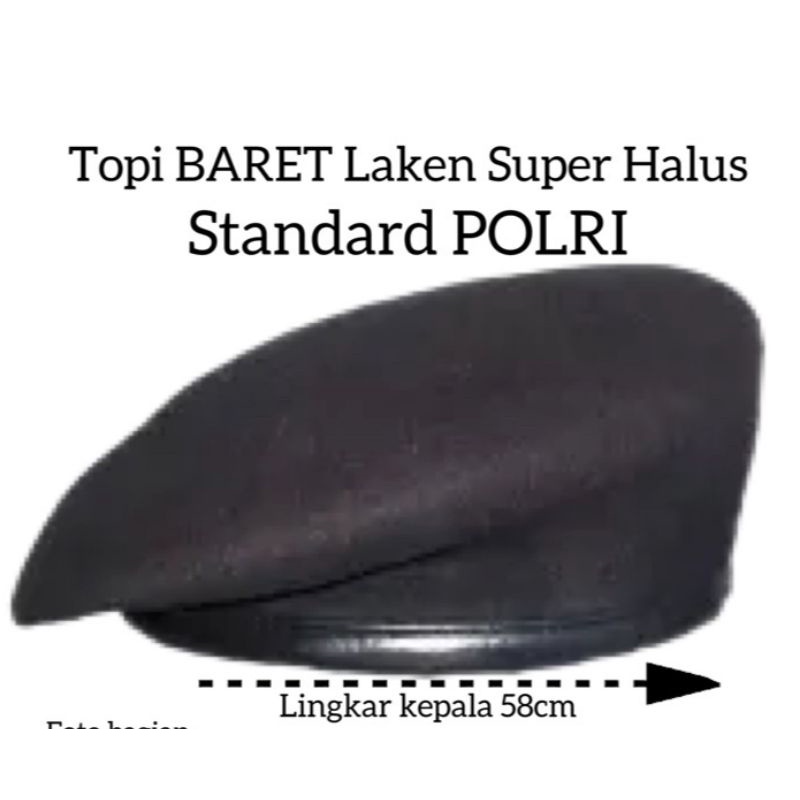 Topi baret Pramuka anak laki-laki premium SD SMP dan SMA