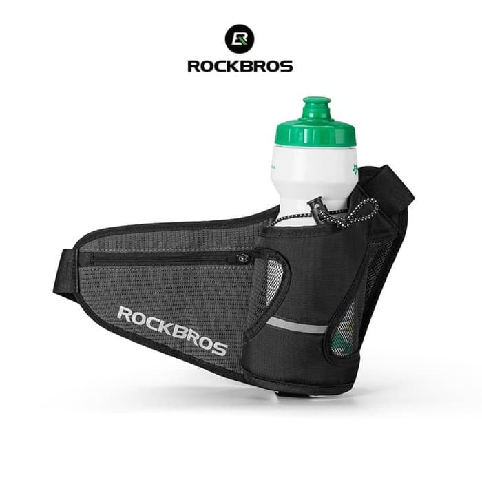 Tas Pinggang Tempat Minum Olahraga - Rockbros D36 Waist Bottle Water Bag