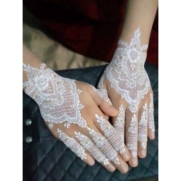 Jasa Henna putih pengantin