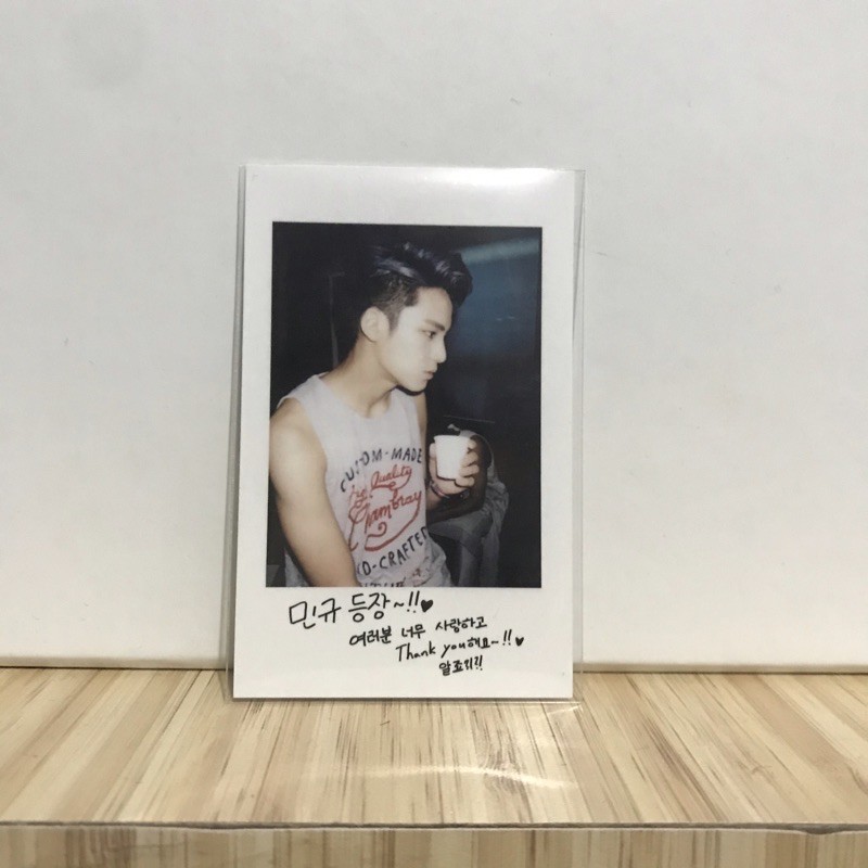 Photocard mingyu boys be (booked)