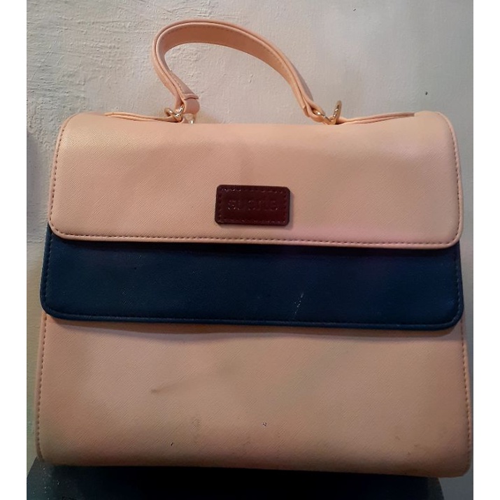 Tas selempang wanita warna salem
