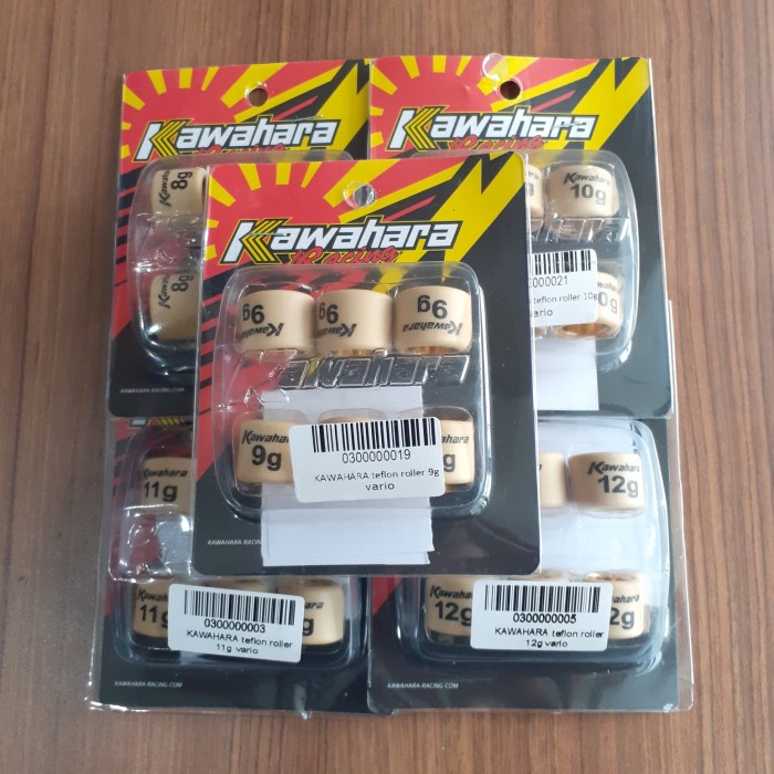 READY Roller Teflon Vario 8Gr-9-10-11-12Gram Beat Fi Esp Pop Street Kawahara - 7 Gram MURAH