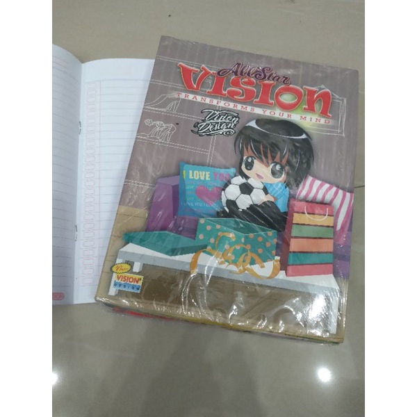 

1 PAK BUKU TULIS ISI 10 BUKU