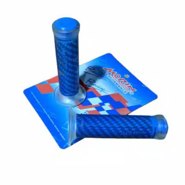 Handgrip Morin Karbon Biru