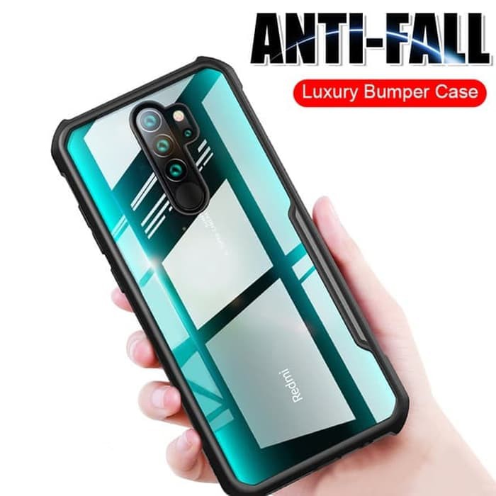 Case Redmi Note 8 PRO Hard Case Armor Shockproof Bumper Transparant