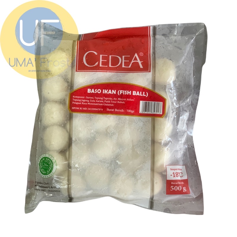 

CEDEA BAKSO IKAN 500 GR