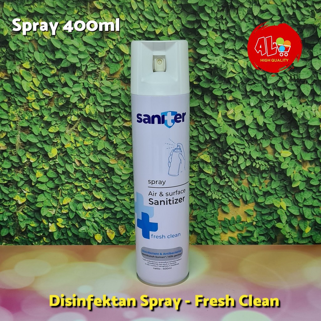 Jual Saniter Disinfectant SPRAY Air Surface Sanitizer Aerosol Semprot ...