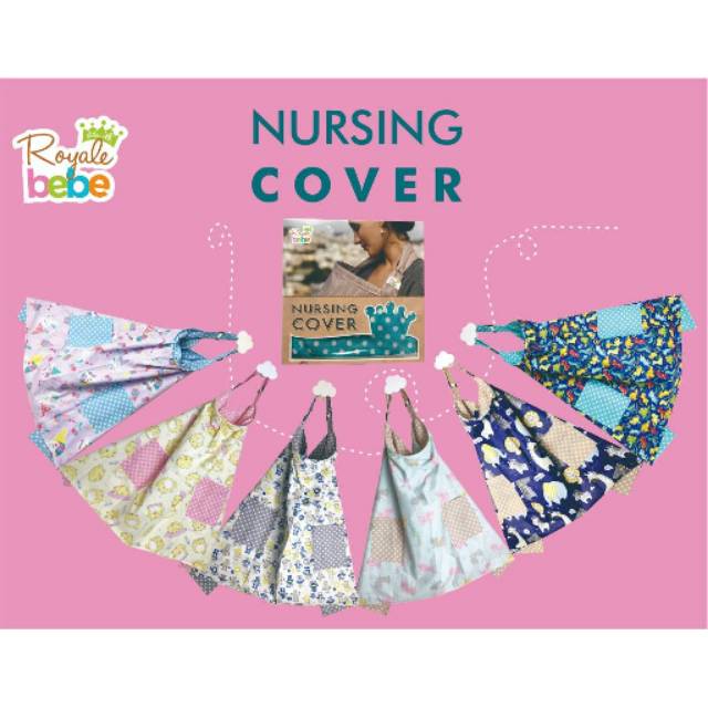 apron menyusui nursing cover kain celemek penutup