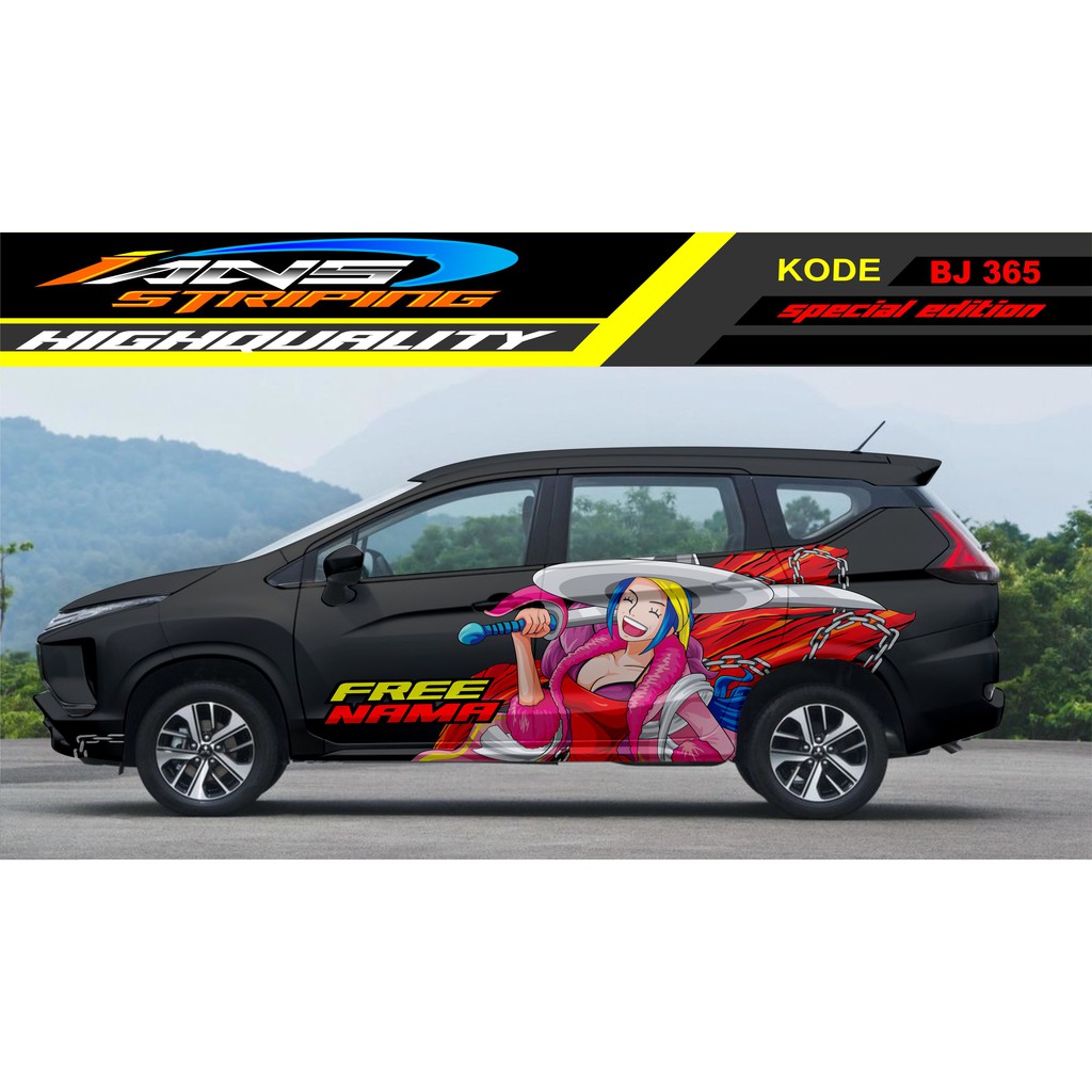 DECAL STICKER MOBIL XPANDER, INOVA, TERIOS / STIKER MOBIL / VARISAI STIKER MOBIL SAMPING