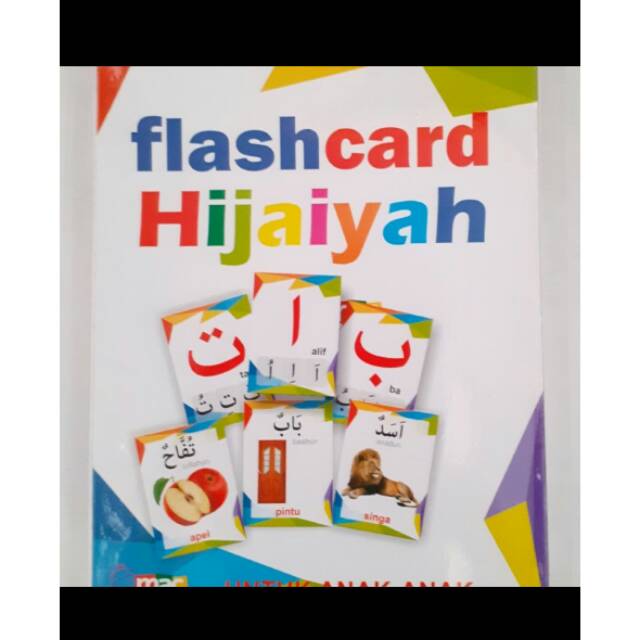 Mainan edukasi anak flash card huruf hijaiyah MAC
