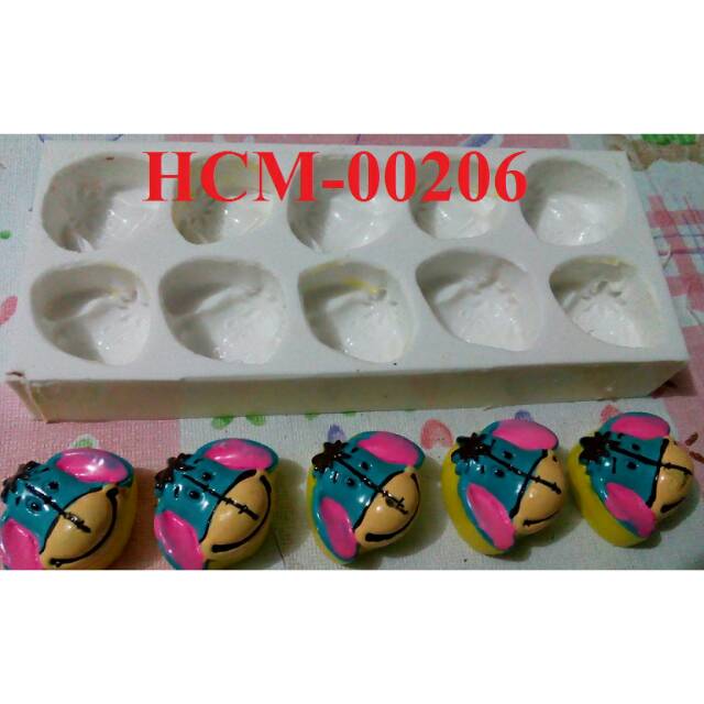 HCM206 Cetakan coklat karakter eeyore || fiina de choco