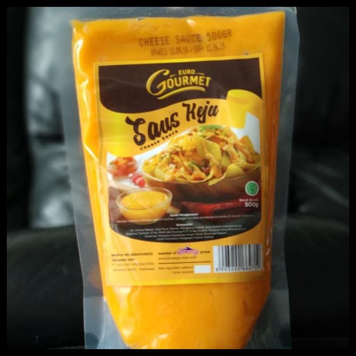 

HOT SALE Saus Keju/Cheese Sauce Euro Gourmet 500 gr terjamin