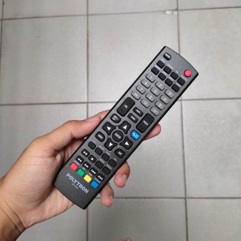 Remot POLYTRON LED TV 81|191 Original 100% Terbaru - Remot POLYTRON Ori - Remot POLYTRON