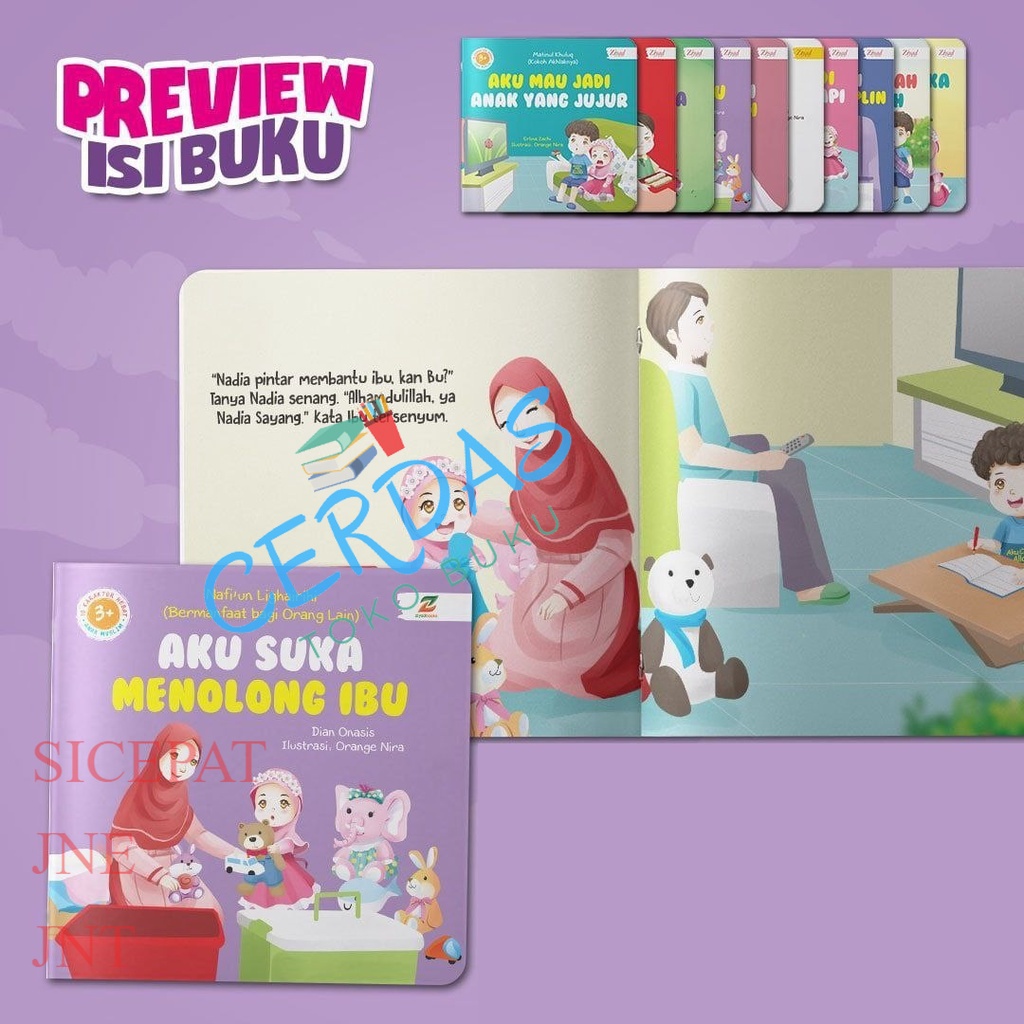 CTK   Buku Anak  10 Karakter Hebat Anak Muslim  Ziyadbooks buku cerita anak  buku cerita islami  buku cerita anak islami  buku cerita anak islami 1 paket