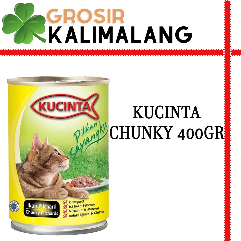 Kucinta Chunky Pilchard 400gr