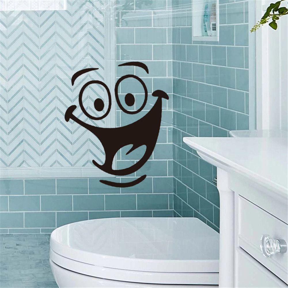 Preva Stiker Dinding Kamar Mandi Toilet Hitam Hias Dekorasi Rumah Home Decoration