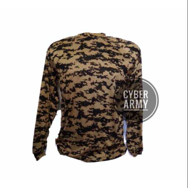 KAOS LORENG DIGITAL PRAMUKA, kaos dalam Pramuka, kaos PDL Pramuka, kaos lapangan loreng
