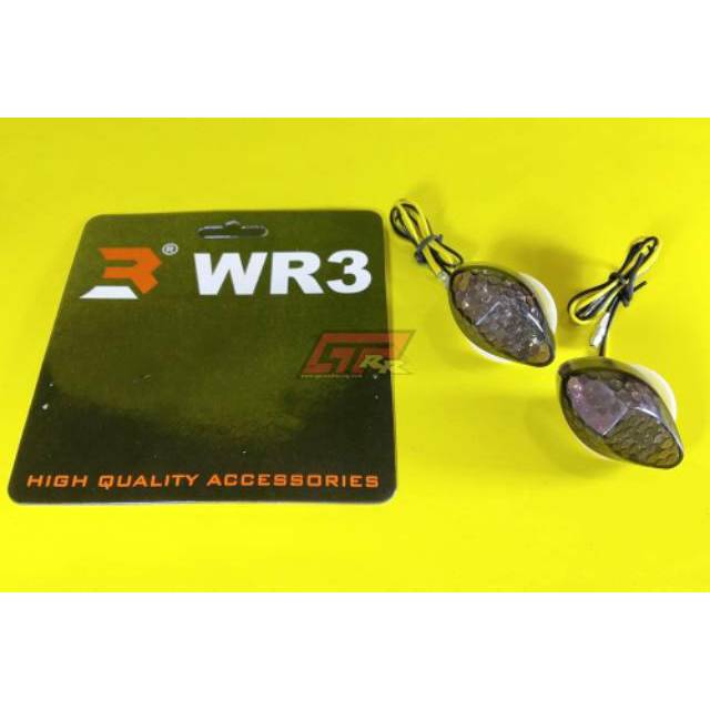 Lampu Sein Sen Tempel Mini Led WR3 CBR 150 150R K45A K45G K45N 250 600 1000