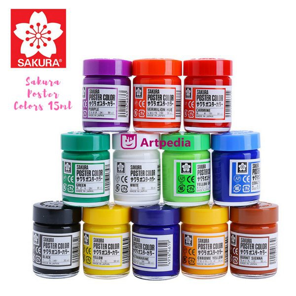 

Jual Cat Poster Sakura 15ml / Sakura poster colour.. Limited