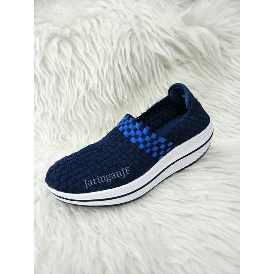 OGGO NEW Sepatu Rajut Wanita / Sepatu WEDGES / OGGO ORIGINAL 601