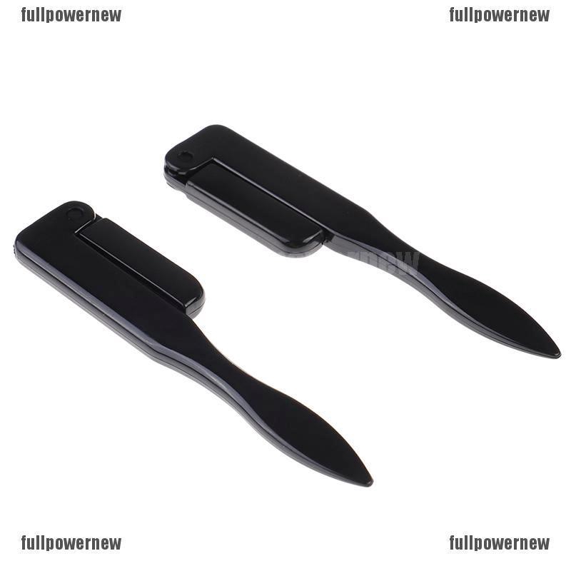 【COD】FLID Foldable eyelash comb metal eyebrow brush tool mascara separator lash curl