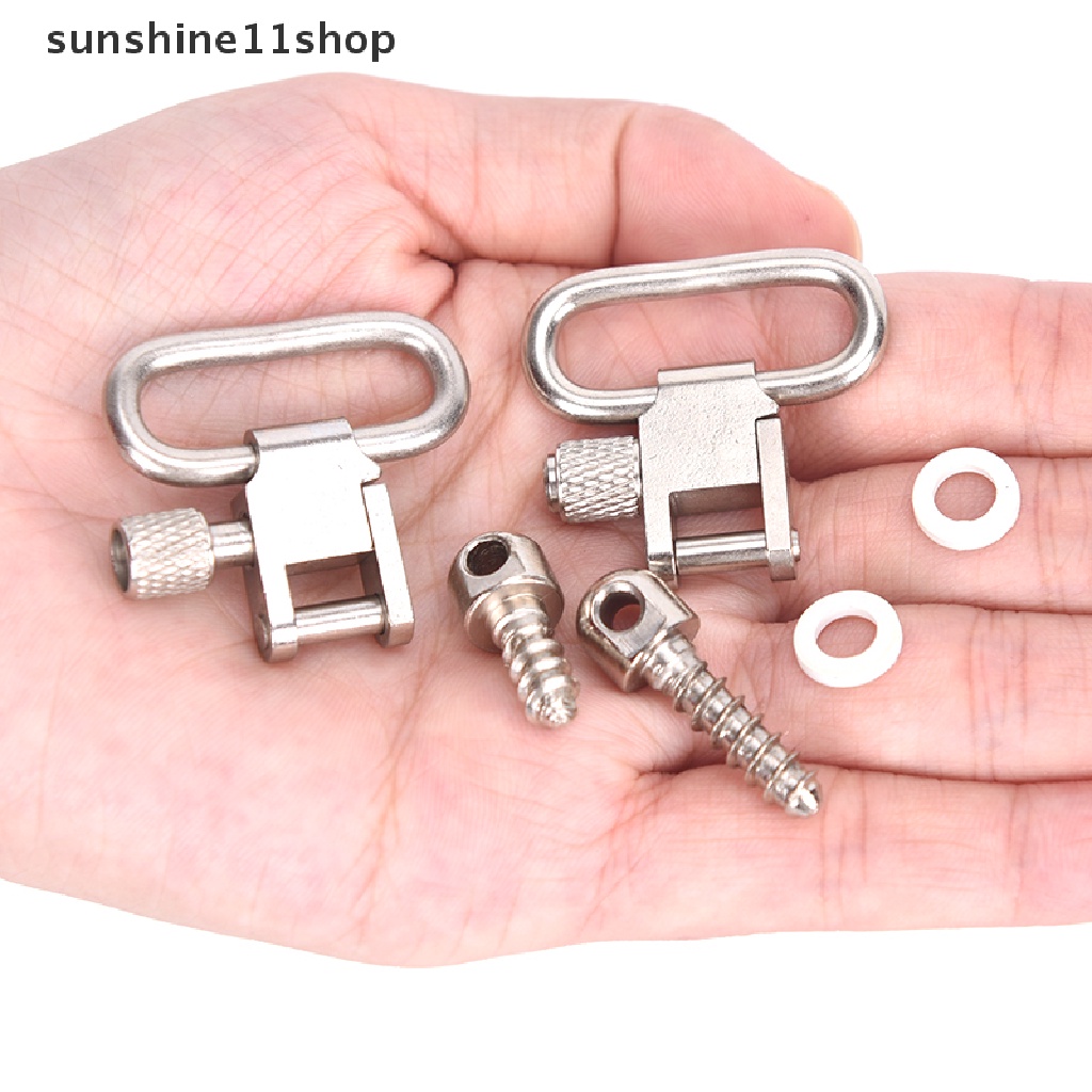 (SHO) 1 Pasang Tali Sling Swivel Quick Release Bahan Baja