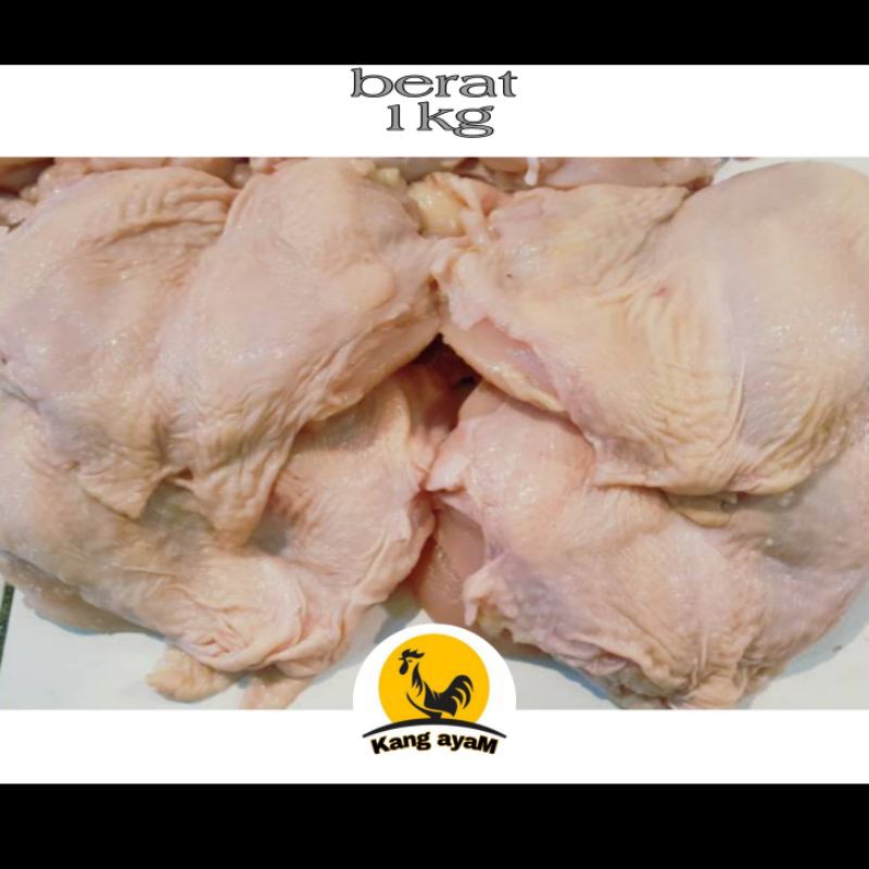 

fillet dada pakai kulit perkg fress / ayam baru / boneless dada kulit / Dada kulit / ayam segar / ayam premium