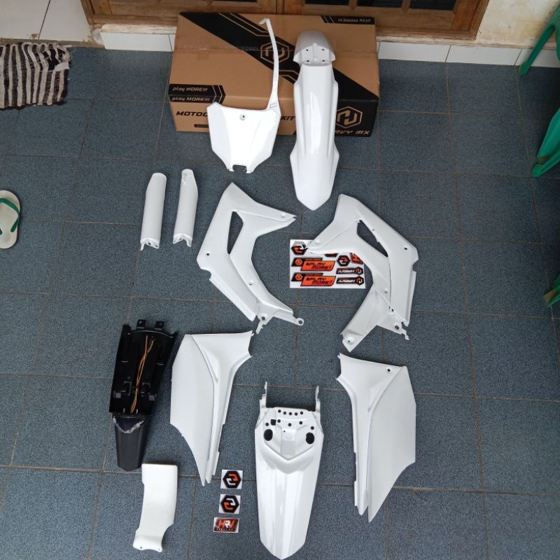 body set crf 450 pnp crf 150l plus lampu belakang crf 150