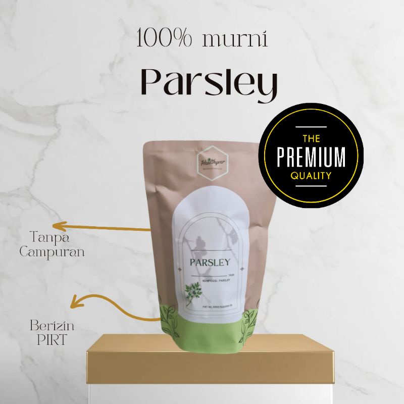 

Healthyver Bumbu Parsley Kering / Parsley Flake/ Dried 100 gr Pure