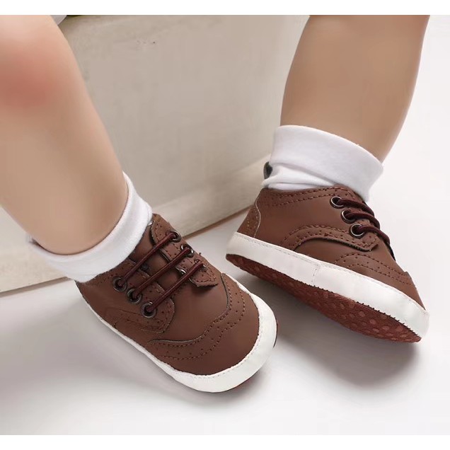 HappyOliver C520 ALINSKIE LEATHER Sepatu Anak Laki Sepatuanak Sepatu Bayi Prewalker Shoes