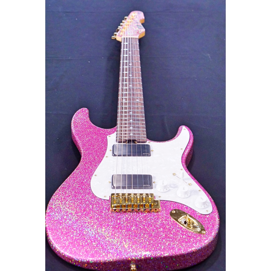 ESP SNAPPER-7 TAKAYOSHI OHMURA CUSTOM/R Twinkle Pink E1021202