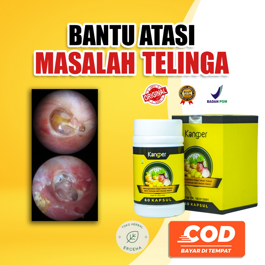 Kangper Kapsul Obat Infeksi Telinga Anak Berdenging Obat Telinga Bayi Gatal Sakit Congek BPOM