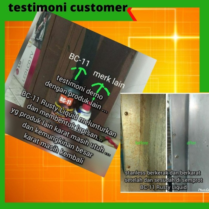 READY Cairan Pembersih Penghilang Perontok Karat Besi Stenlis Paling Ampuh MURAH