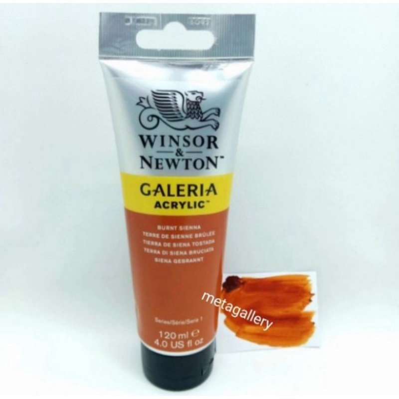 

CAT AKRILIK GALERIA ACRYLIC COLOUR 120 ML BURNT SIENNA WINSOR & NEWTON