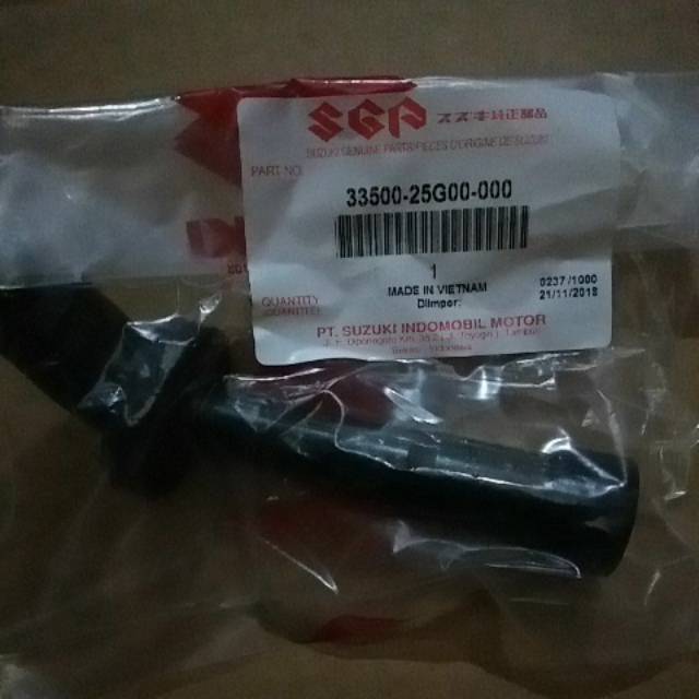 Cop Busi Tutup Busi Cangklong Kepala Cap Assy Noise Suppressor Suzuki Satria FU 33500 25G00