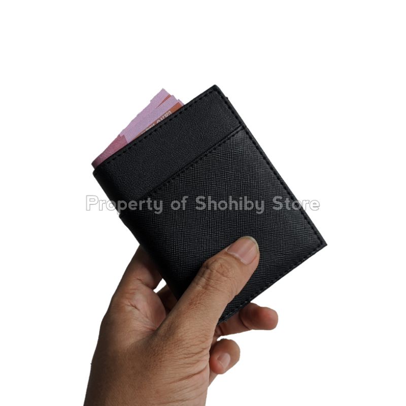 Dompet Kartu banyak slot dan tempat uang luar dalam card holder wallet unisex