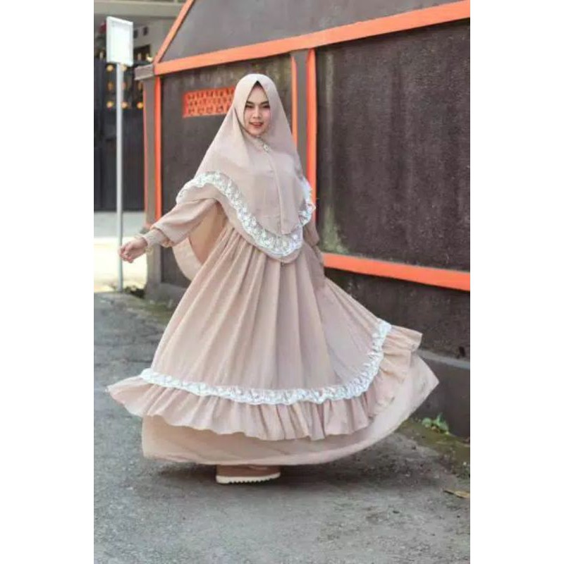 Inayah Set Syar'i Premium (Mocca)