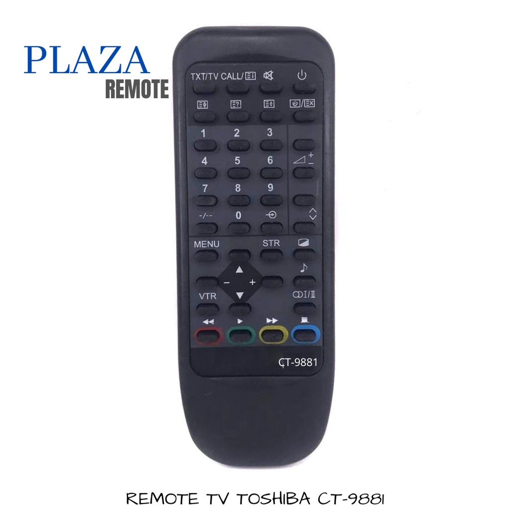 REMOTE TV TOSHIBA BOMBA REGZA LCD LED MULTIFUNGSI TANPA SETTING