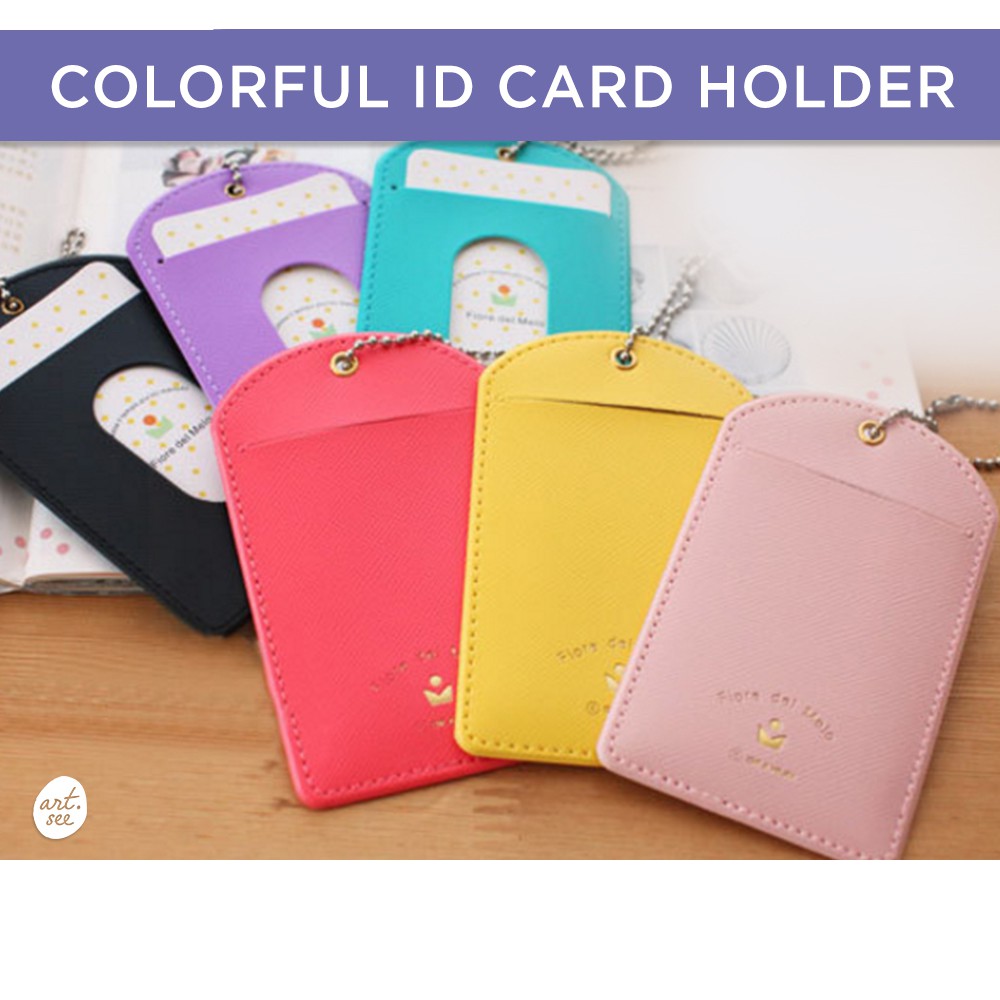 

Colorful ID Card Holder